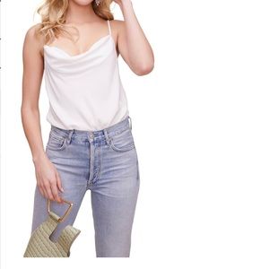 ASTR Cowl Neck Bodysuit